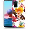 Picasee silikónový čierny obal pre Xiaomi Redmi Note 10 - Meadow