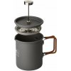 Helikon-Tex kanvica CAMP so sítkom FRENCH PRESS 600 ml ŠEDÁ