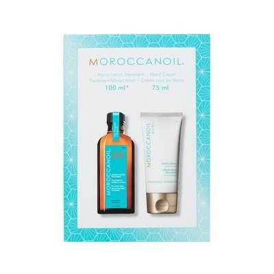 Moroccanoil Treatment & Hand Cream Duo olej pre všetky typy vlasov 100 ml + 75 ml