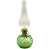 Floriánova huť | Petrolejová lampa EMA 38 cm svetlozelená | FL0039