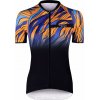 Dres Force LIFE LADY krátky rukáv, čierno-modro-oranžový veľkosť produktu L