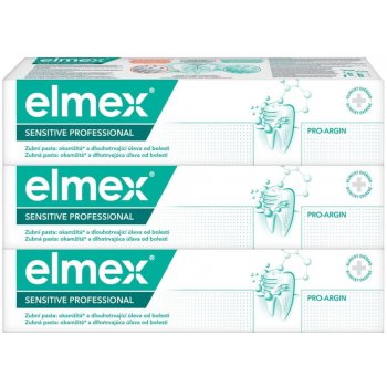 Elmex Sensitive Professional Repair & Prevent zubná pasta 3 x 75 ml