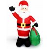Nafukovacia dekorácia Santa Claus - 180 cm - LED osvetlenie Nonbrand
