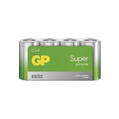 Batéria alkalická GP Super C (LR14), 4 ks (B01304)