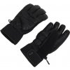 Dámske lyžiarske rukavice Oakley Women's Peak Leather Gloves - blackout L