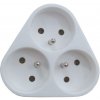 Solight Solight P94 - Rozbočovacia zásuvka 3x10A/230V SL0174 + záruka 3 roky zadarmo