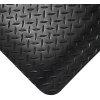 čierna gumová pretiúnavová priemyselná rohož - 300 x 90 x 1,5 cm