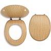 Novaservis - sedátko dyhované MDF, WC/BAMBUS