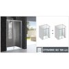 Aquatek DYNAMIC DYNAMICB2SAT15062P (Sprchové dvere s jednými zásuvnými dverami)