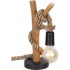Globo Lighting Nerida stolová lampa 1x10 W dreva 52060146X