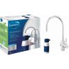 Brita MyPure P1 vodní filtr pod dřez s kohoutkem, LED indikátor, 3 různá nastavení filtrování podle tvrdosti vody 4006387065751