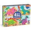 Mudpuppy Puzzle Dinosauři sada 4 v 1