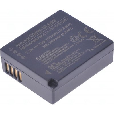 Batéria T6 Power pre Panasonic Lumix DMC-TZ90, Li-Ion, 7,2 V, 700 mAh (5 Wh), čierna