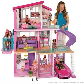 Bábika Barbie dom snov so šmykľavkou a novým výťahom od 282,2 € - Heureka.sk