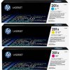 HP CF253XM, 201X, 3-pack, multipack, originál toner