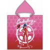 Arditex (Spain) · Pončo - osuška s kapucňou Kúzelná lienka - Miraculous Ladybug - 55 x 110 cm