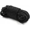 HODVÁBNE LANO BONDAGE 5M - ČIERNE -