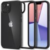 Ochranný kryt Spigen Crystal Hybrid pre iPhone 13 čierny - VÝPREDAJ