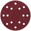 Wolfcraft 1843000 brúsny papier pre excentrické brúsky na suchý zips, s otvormi Zrnitosť 120 (Ø) 150 mm 5 ks; 1843000