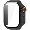 AppleKing púzdro v štýle Watch Ultra s tvrdeným sklom pre Apple Watch 46mm - čierne - možnosť vrátiť tovar ZADARMO do 30tich dní