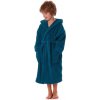Detský župan Athena s kapucňou 3116 petrol - Vestis dětské č.128