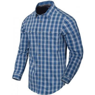 Helikon-Tex Covert košeľa s dlhým rukávom Ozark blue plaid
