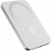 Epico 3000mAh Aluminium Magnetic Wireless Power Bank - stříbrná 9915112100084