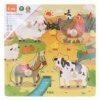 Viga Drevené puzzle - Farma