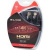 BLOW Kábel HDMI-HDMI 1,5 m PREMIUM, black, gold 4K 2.0