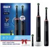 Elektrické zubné kefky Oral-B Pro 3 3900N Duo Black