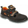 Bennon Nux S1P ESD NM Low Topánky čierne-oranžové
