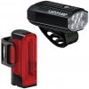 Lezyne 1-Led -2P-V1637 Micro Drive 800+/Strip Drive 300+ Satin set čierne
