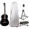 Yamaha C40II Classical guitar BK SET 4/4 Gloss Black Klasická gitara
