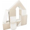 Vell Penové Kocky-Obria Stavebnica 11 Ks White-cappuccino *Akcia
