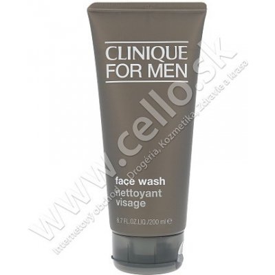 Clinique For Men Face Wash čistiaci gél na všechny typy pleti 200 ml