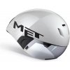 Prilba MET CODATRONCA biela/strieborná 58/61cm
