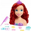 DISNEY ARIELKA HLAVA NA ČESANIE A ÚPRAVU VLASOV BÁBIKA + AKC. 18 ks