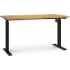 Elektrický výškovo nastaviteľný stôl Malta 151 - dub artisan