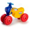 Teddies Odrážadlo CROSS 2 žlté plast výška sedadla 28cm nosnosť do 25kg od 18 mesiacov
