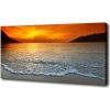 Foto obraz na plátne Západ slnka more 100x50 cm