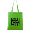 Tachometer 50 - Taška bavlnená - 42 x 38 cm ( Apple Green )