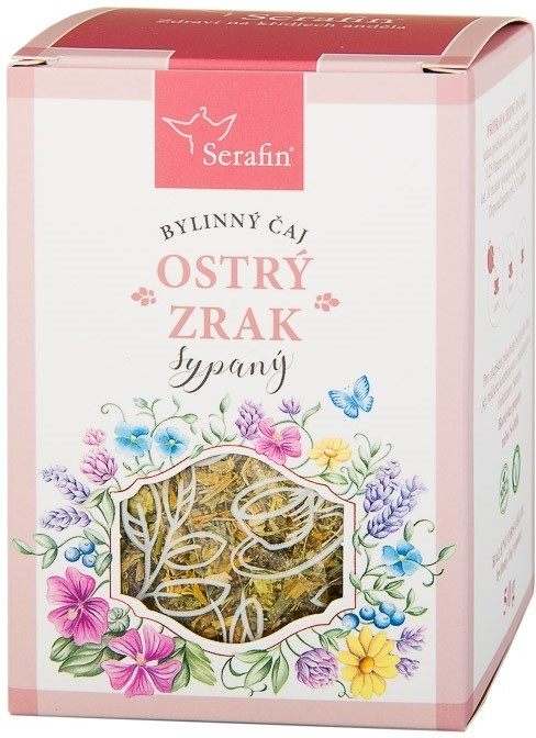 Serafin bylinný čaj Ostrý zrak 50 g