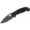 Spyderco C95GPBBK2 Manix 2 XL veľký zatvárací nôž 9,8 cm,DLC, celočierny, G10
