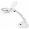 Rebel NAR0298-2 Stolná lampa s lupou 6 W, 450 lm, 6500 K, biela