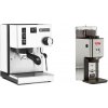 Rancilio Silvia BC, white + Lelit William PL72-P
