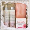Vivaco Rose Water dárková sada pleťová čistící voda 200 ml + tělové mlieko 200 ml + hydratační pleťový krém 50 ml
