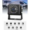 Mini Cúvacia kamera HD s nočným videním 15m - 11 IR LED a krytím IP68