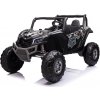 mamido Detské elektrické auto Buggy UTV-MX 4x4 LCD MP4 lakované maskáčové