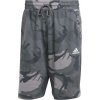 Pánske kraťasy adidas, SEASONAL ESSENTIALS CAMOUFLAGE SHORTS tmavo sivá,Biela S