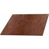 CORGARDEN Veko na záhradné ohnisko 50 × 50 × 1 cm, corten CORGARDEN 1019
